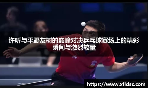 许昕与平野友树的巅峰对决乒乓球赛场上的精彩瞬间与激烈较量